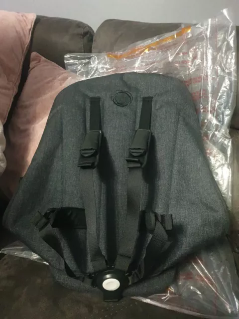 Bugaboo Donkey3 Washed Black Mineral Seat Fabric New Donkey 1 2 3 5