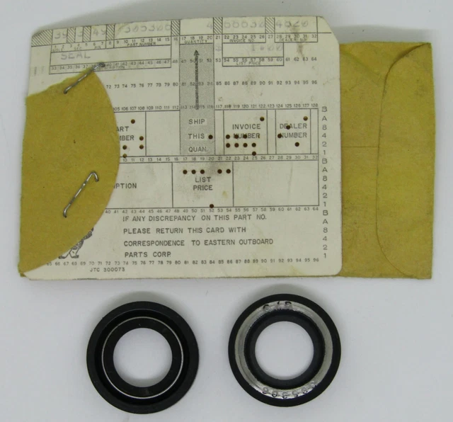 New Omc Outboard Marine Corp Boat Oil Seal Part No. 305306 Sold Individually