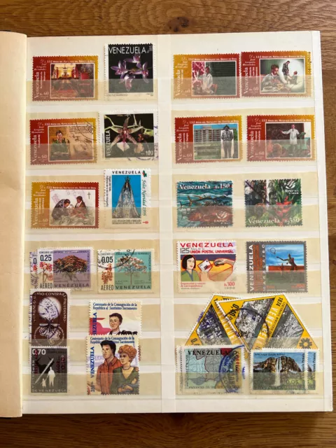 Venezuela Briefmarken - gestempelt Konvolut Lot Sammlung- im Album