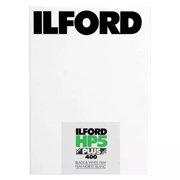 Ilford HP5 Plus ISO 400 8x10" 25 Sheets Black and White Photo Film