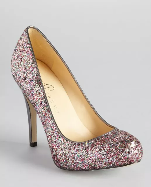 Ivanka Trump Women's Pinki Pewter Multi Texture Pump Size 7