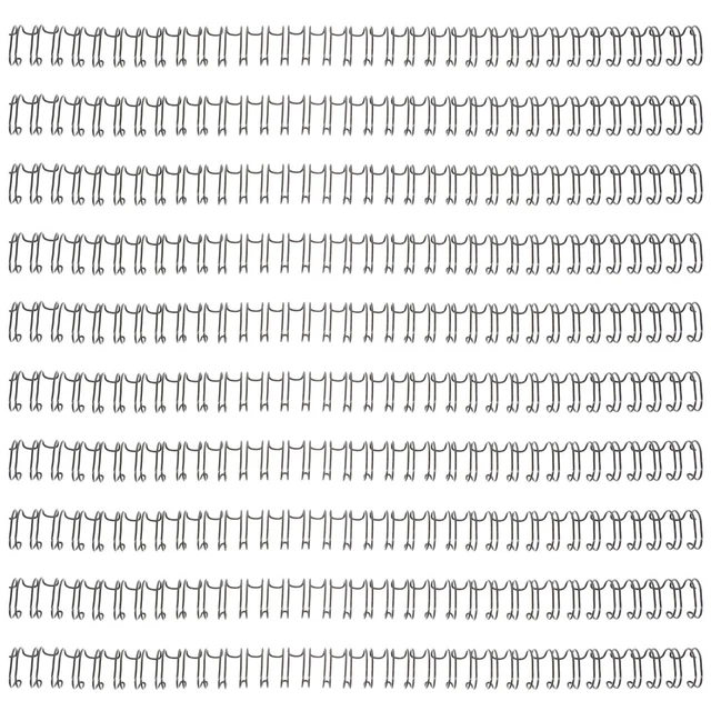 Anneaux à feuilles mobiles, 100 pièces, anneaux pour carnet de notes, fils de