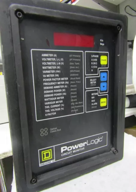 ✌ Square D Powerlogic 3020/Cm2250 Circuit Monitor