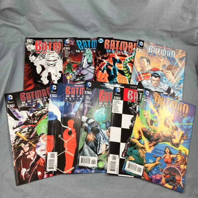 Batman Beyond DC Comic Book Lot of 9 Asst Issues 2011+ Unlimited Universe