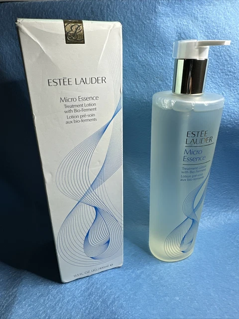 Loción de tratamiento Estee Lauder Micro Esencia con biofermento grande 13,5 FL. OZ.