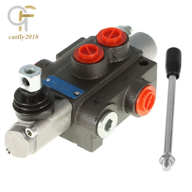 Hydraulic Valve Double Acting Hydraulic Control Valve 1 Spool 11Gpm for Tractors