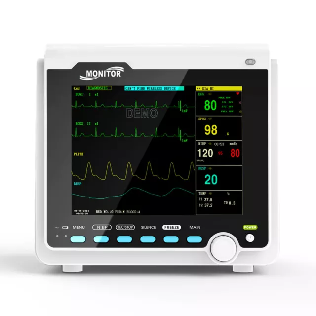 ICU 6-Parameter-Patientenmonitor 8.0 "Vital Signs Medical Machine CMS6000 CE