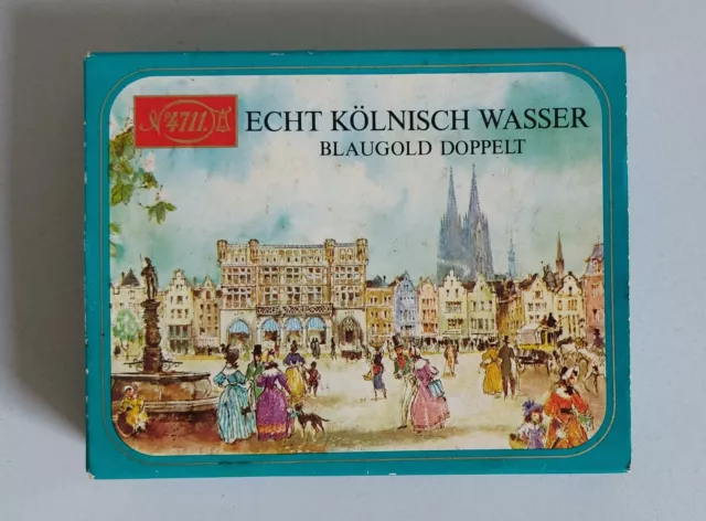 4711 – Echt Kölnisch Wasser – Blaugold doppelt – 8 Miniflacons