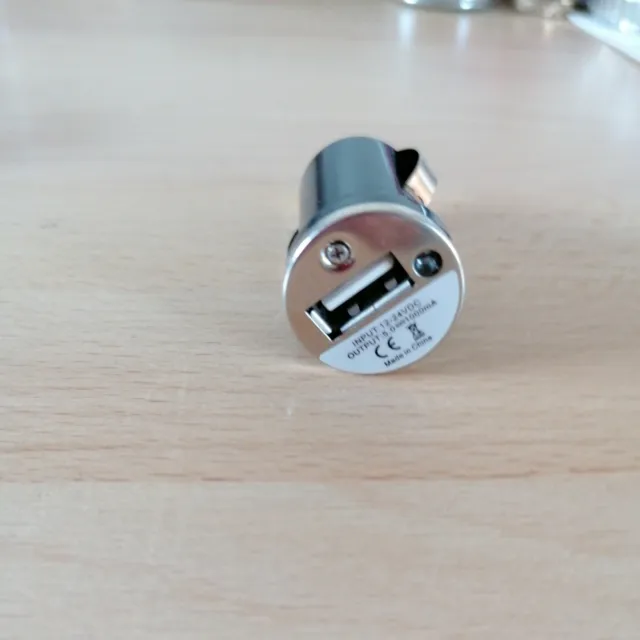Cigarette Lighter USB Adapter New