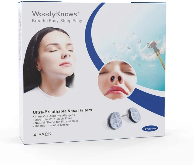 - Filtro Nasale Ultra Traspiranti (6 Pezzi)