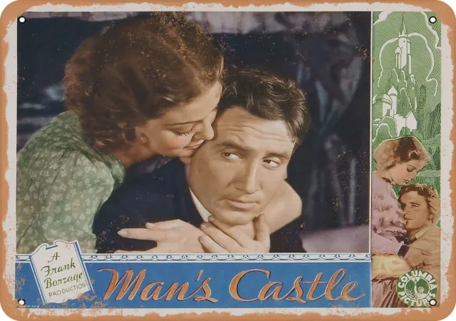 Metal Sign - Man's Castle (1933) 2 - Vintage Look