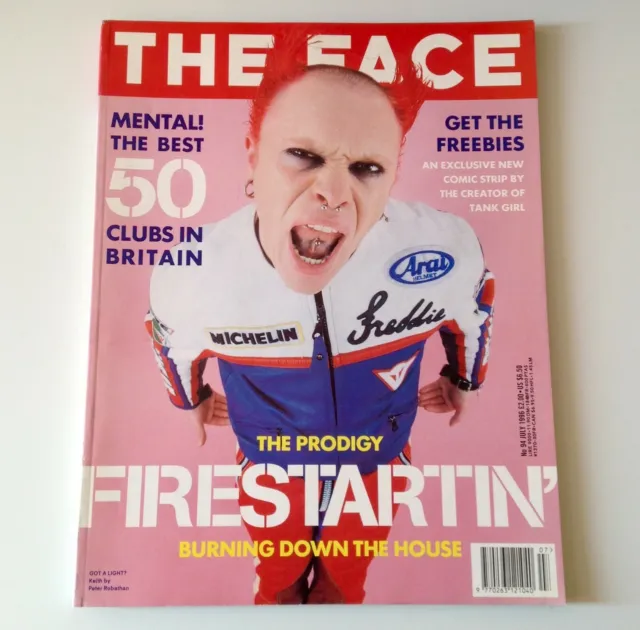 The Face Magazine, July 1996, Keith Flint, The Prodigy