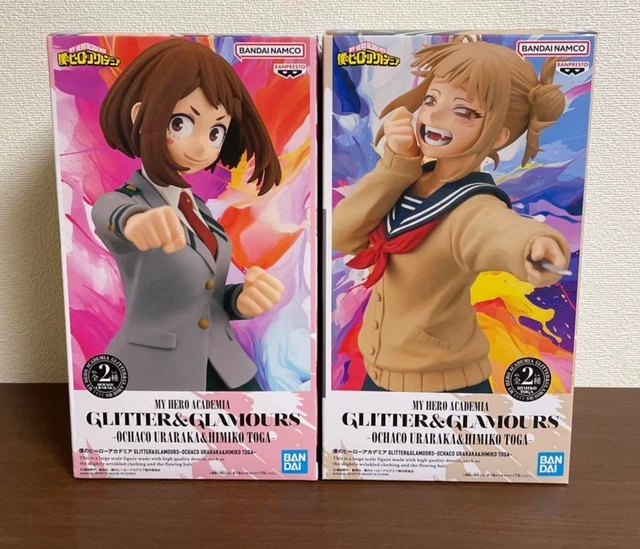 MY HERO ACADEMIA Himiko Toga Ochaco Uraraka Figure Bundle Glitter MY HERO ACADEMIA Himiko Toga Ochaco Uraraka Figure Bundle Glitter