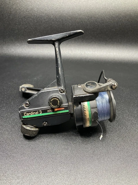 VINTAGE ABU GARCIA Cardinal 3 C3 Spinning Fishing Reel. Good