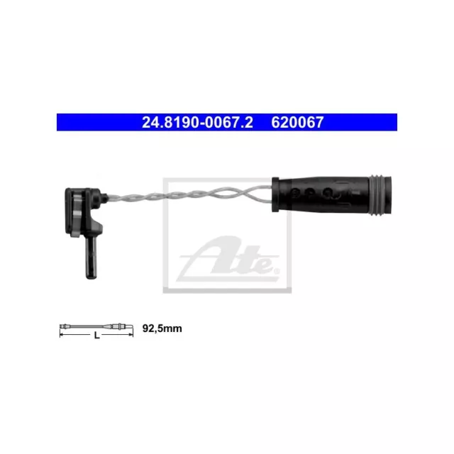 ATE WARNKONTAKT BREMSBELAGVERSCHLEIß FÜR MERCEDES BENZ A-KLASSE B-KLASSE