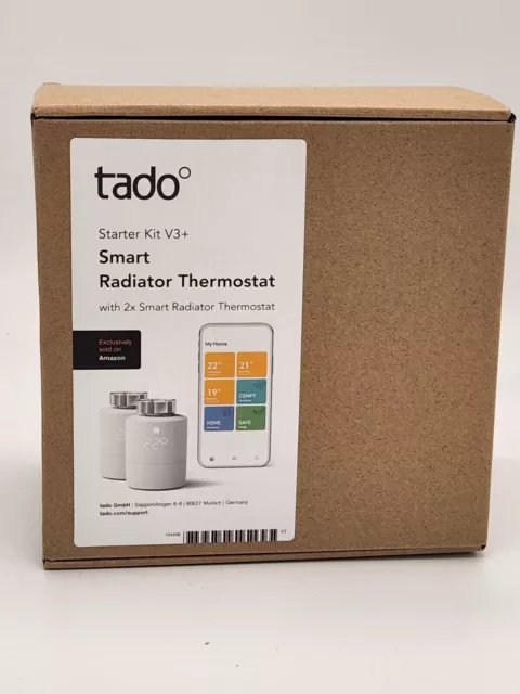 tado smartes Heizkörperthermostat – Wifi Starter Kit V3+ inkl. 2 Thermostat*NEU*