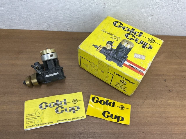 MOTEUR ANCIEN RC Hirtenberger HP 21VT Vintage Model Engine Made in