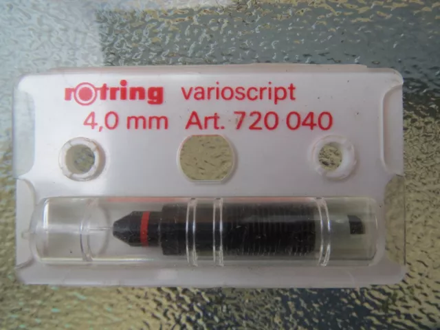 ROTRING VARIOSCRIPT 4.0mm NIB BRAND NEW