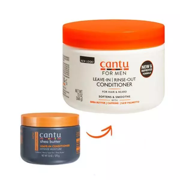 Cantu Beurre de Karite Men's Collection Apres Shampooing sans Rincage 370g