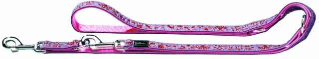 Hunter 43583 Laisse de Dressage Krazy Tropical Garden 2-200cm pour Chien  NEUF