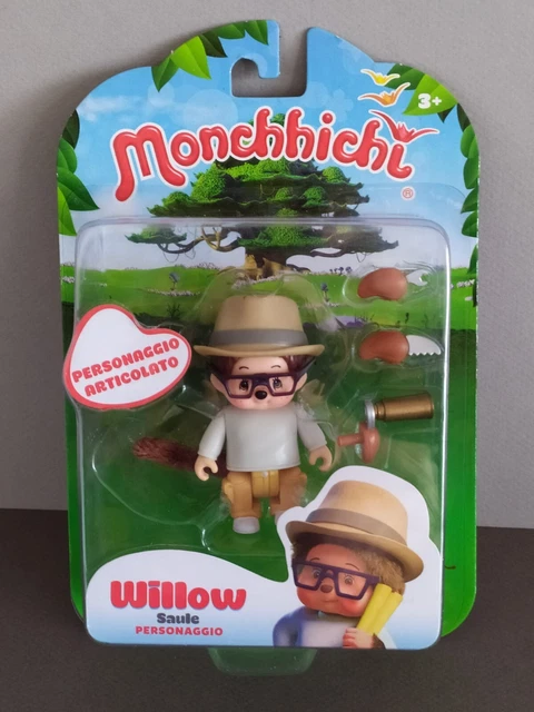 Monchhichi personaggi articolati Willow Kauri e Hanae 8cm