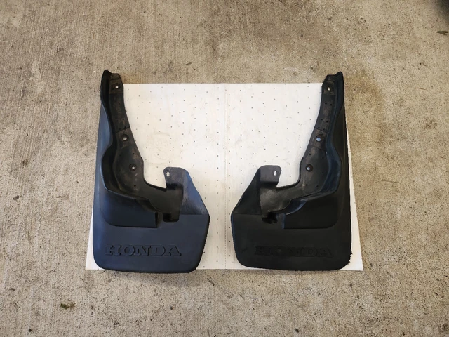 88-91 Honda Civic EF Wagon Front Mud Flaps Guards Oem