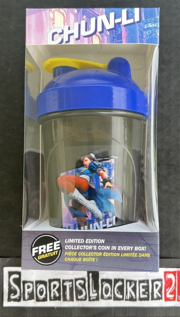 GamerSupps Street Fighter Chun-Li Waifu Cup + Moneda de Coleccionista 2022 NUEVA - EN MANO�