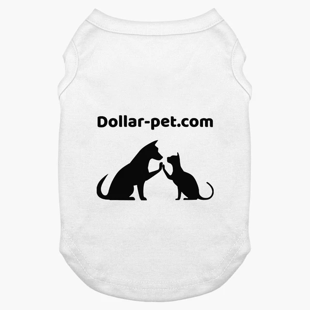 Dollar-pet Dog Tank - Cat and Dog Tank - Graphic Dog Apparel