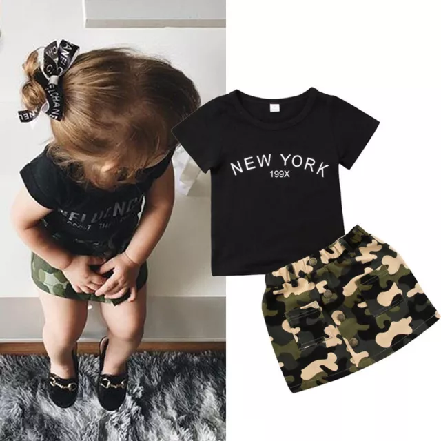 T-shirt top vestiti top + pantaloncini set 2 pz