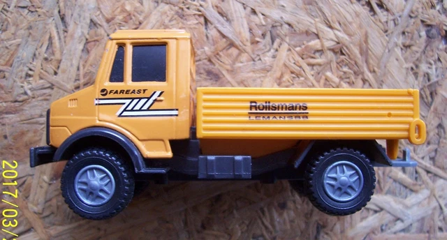 ALTES HONGWELL 1:43 Unimog Werbemodell Rollsmans Lemansbb Fareast ...