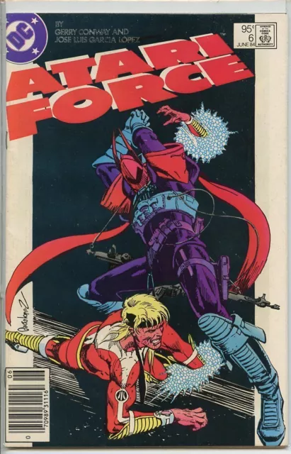 Atari Force 1984 series # 6 Canadian variant very fine comic book