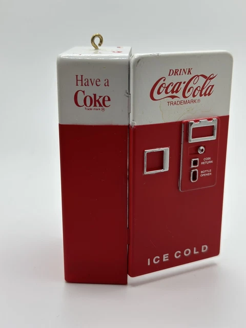 Coke Coca-Cola Miniature Christmas Ornaments Lot- includes 2 light strands