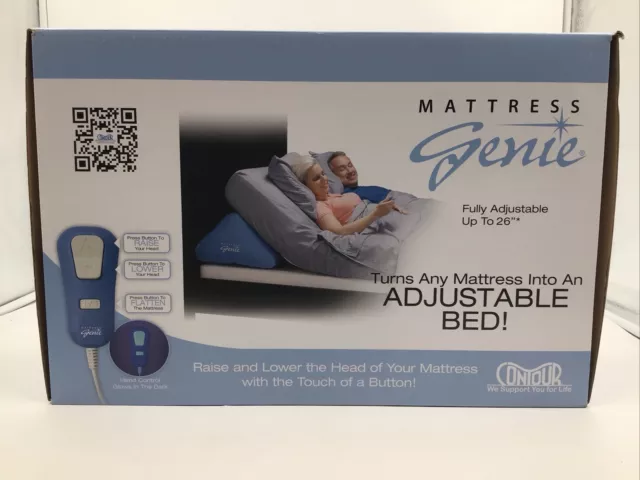 Colchón de cuña inflable Contour Genie convierte tu cama de tamaño completo en ajustable
