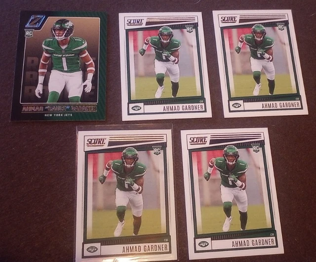 2022 PAININI AHMAD “Sauce” Gardner Rookie Card Lot JETS (5) 1.51
