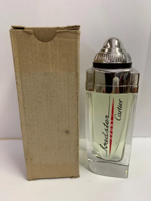 Cartier Roadster Sport 3.3 oz EDT Cologne Spray Tester New Discontinued