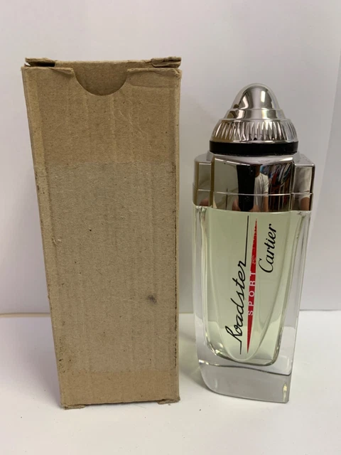 Cartier Roadster Sport 3.3 oz EDT Cologne Spray Tester New Discontinued