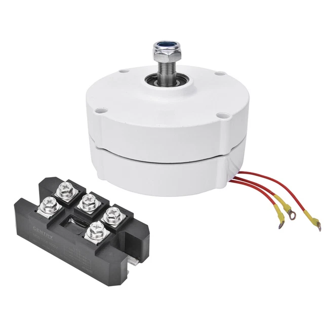 Generatore di magneti permanenti vento 12 V 100 W alternatore sincrono 3 fasi❤