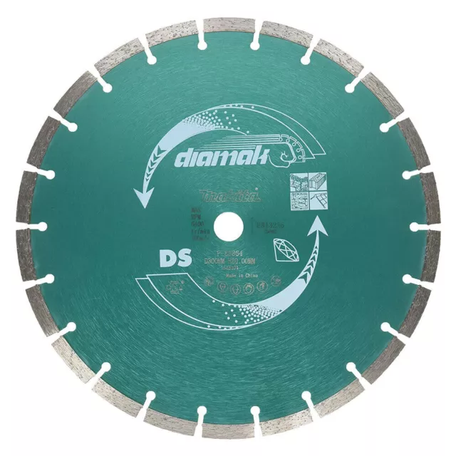 Makita P-83864 Diamak Diamond Segmented Cutting Blade 12" 300mm Disc Cutter