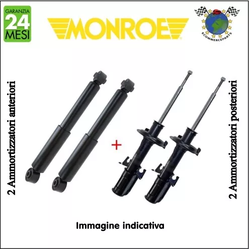 Kit Ammortizzatori Ant+Post xx Roadmatic Per Seat Toledo I