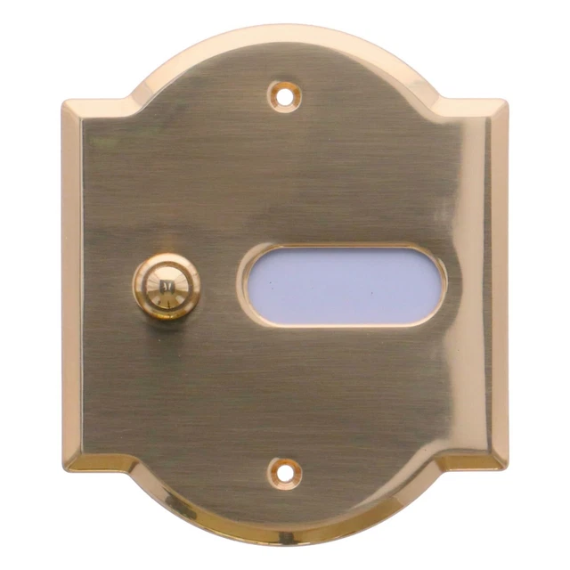 Campanella Da Ingresso Riccio In Ottone. Art. 844 820 - Foto 2