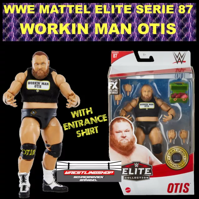 Wwe Mattel Elite 87 Otis Wrestling Action Figur Raw Smackdown Basic Alpha Academ