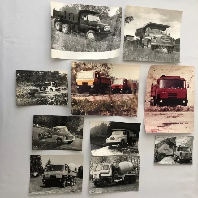 Vintage Tatra Truck Photo Photograph Print Lot of 10 T815 138 +