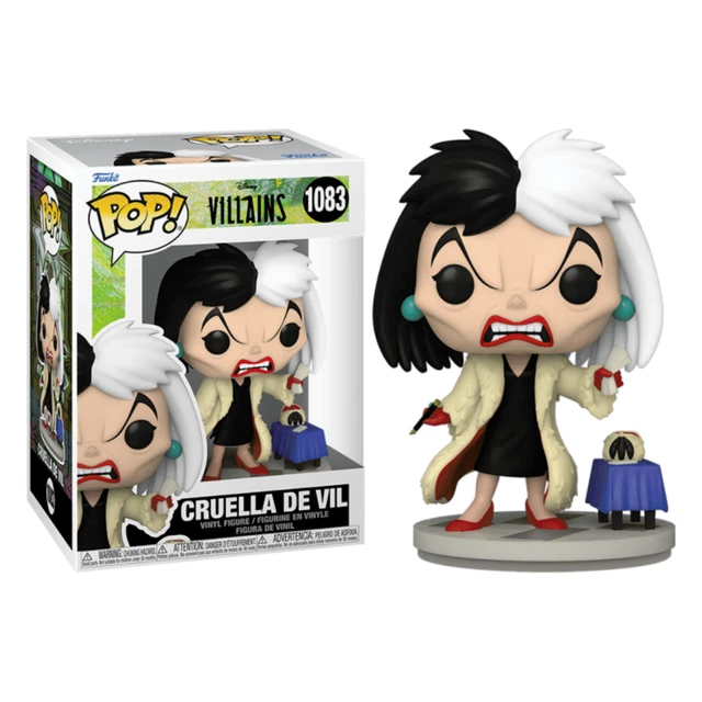 Funko POP! Cruella De Vil 1083 - Disney Villains - Figurine Vinyl
