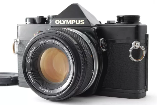 [Exc+5] Objectif Olympus OM-1 Black SLR F Zuiko Auto-S 50 mm f/1.8 du JAPON 2