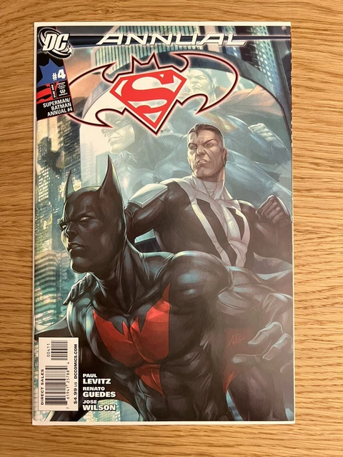 Superman Batman Annual 4 DC 2010 1st Print Appearance of Batman Beyond in DCU