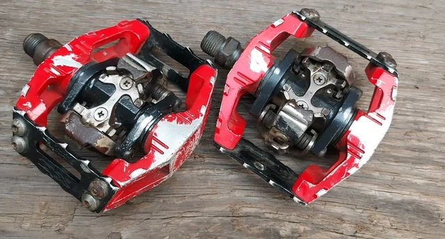 Pédales automatique SPD - SHIMANO DX PD-M636 - VTT - Vintage / Old