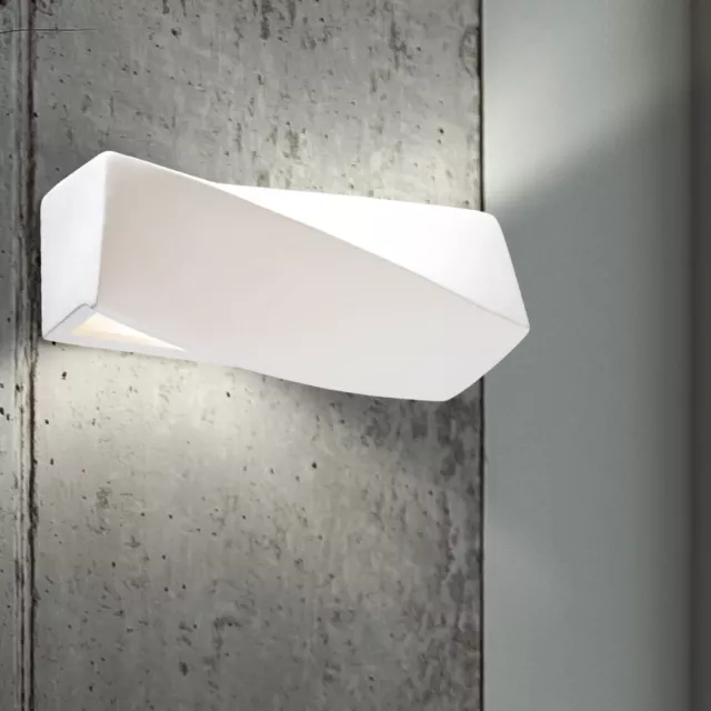 LED Up Down Lampada Parete Ceramica Vetro Salotto Ess Camera Illuminazione
