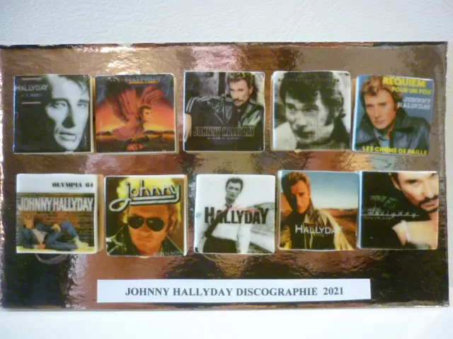 Feve  Discographie Johnny Hallyday  - Serie Complete 2021