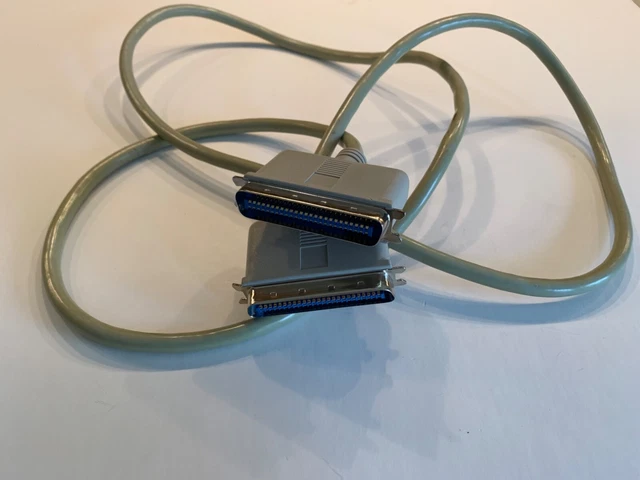 50 pin Male to 50 pin Male Scsi Cable. 6' in length