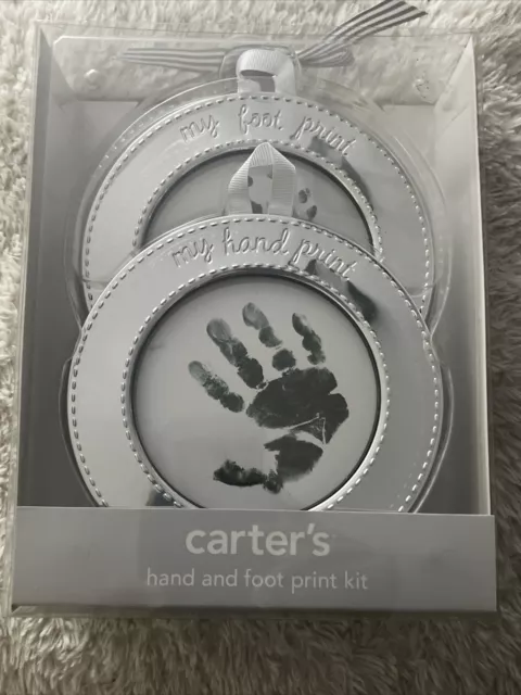 Carter's Little Giftables Hand & Footprint Kit New in Box